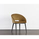 Thatcher Black / Gold Sky Dining Armchair